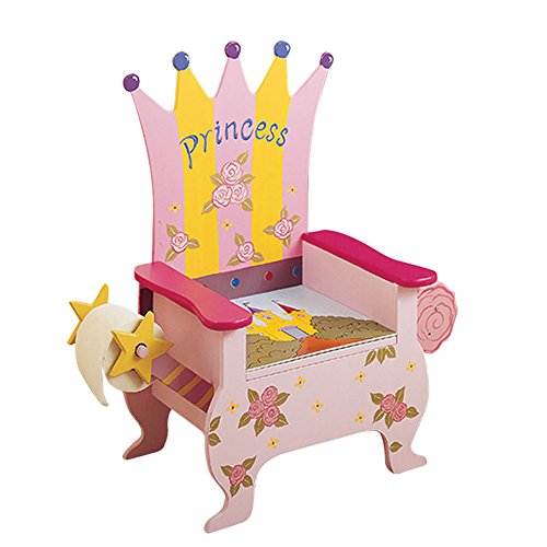 Teamson Kids - Princess Potty Chair with Book Holder and Toilet Paper Holder - B000UE6N4S
